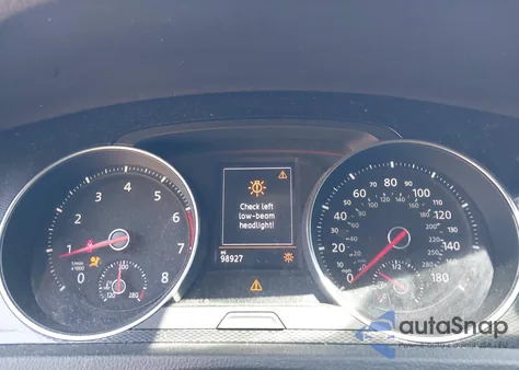 2015 Volkswagen Golf Gti 2.0T S 2-Door z USA, uszkodzony, nr VIN 3VWTT7AU7FM074713